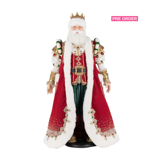 Katherine's Collection Christmas King Christian Claus Of The North Pole   Katherine's Collection Royal Christmas Ball Santa