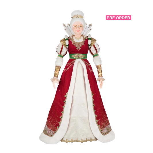 Katherine's Collection Christmas Life Size Queen Noelle Claus Of The North Pole   Katherine's Collection Royal Christmas Ball Life Size Mrs. Claus