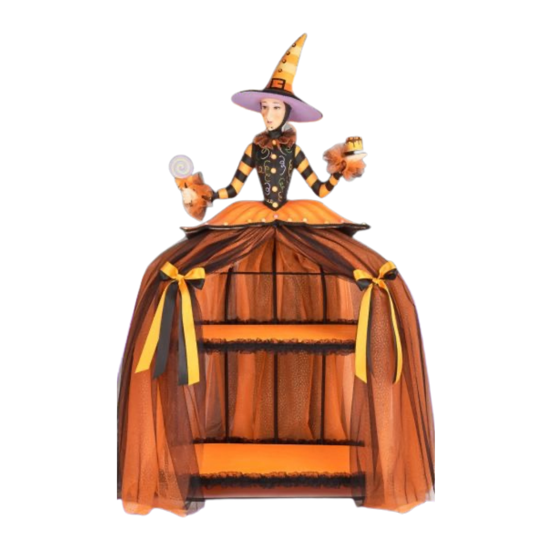 43" December Diamonds Halloween Carnival Witch Dessert Displayer