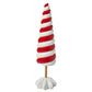 December Diamonds Christmas 18 inch Peppermint Santa Claus Orb