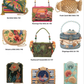 Mary Frances Botanica Floral Crossbody Beaded Handbag