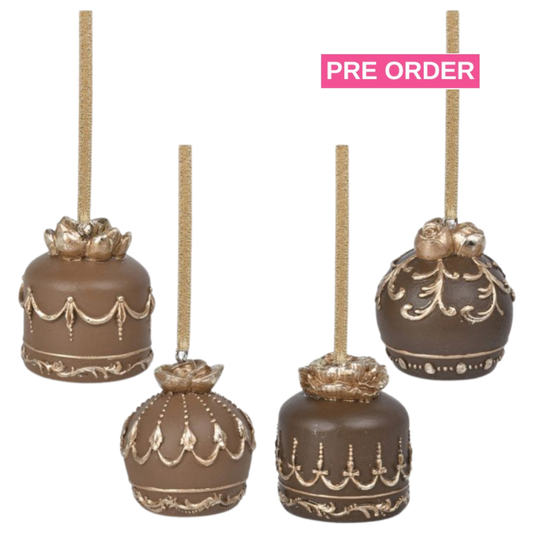 December Diamonds 4 Assorted Chocolate Cordials  Le Chocolat Sweet Dessert Collection