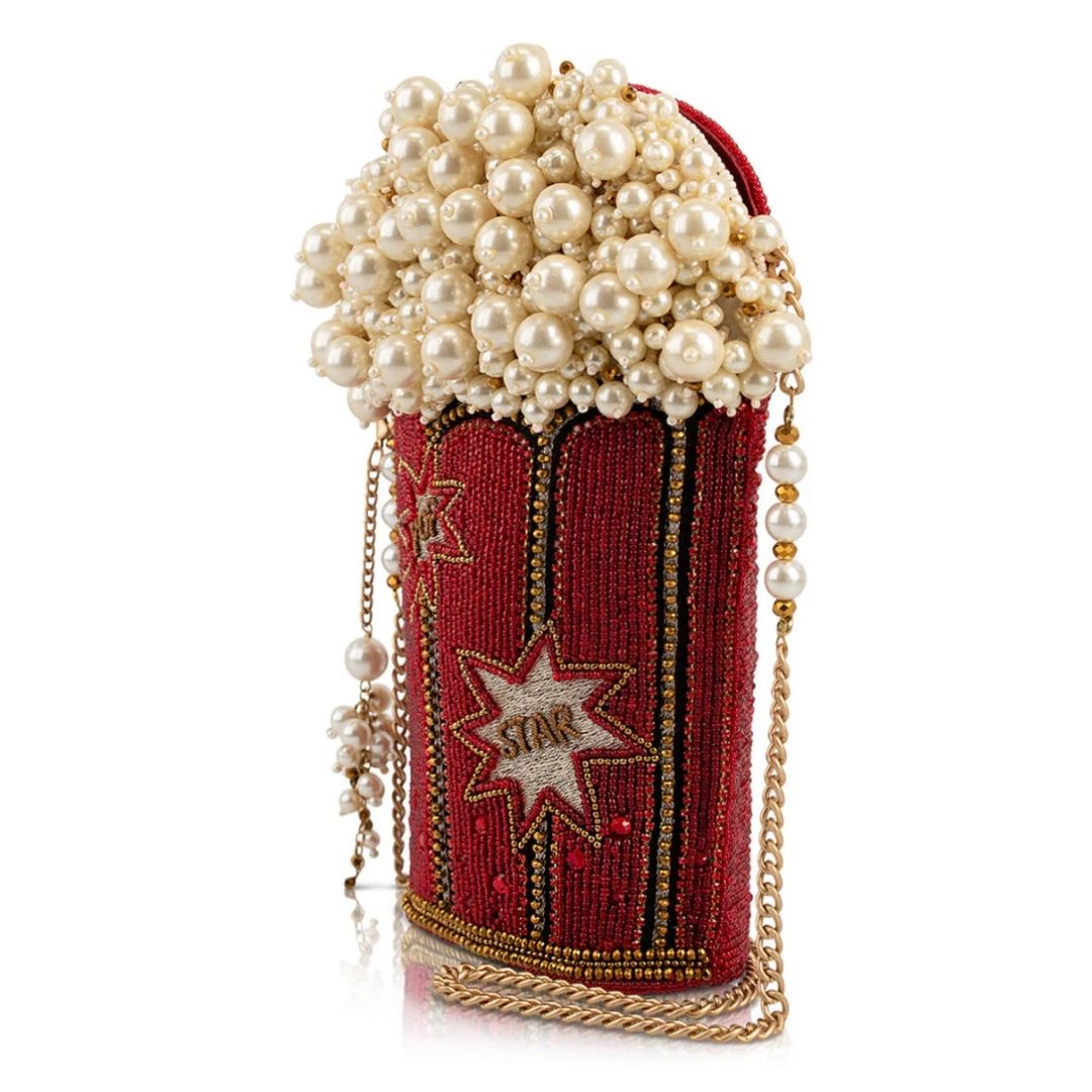 Mary Frances Movie Night Crossbody Handbag  Mary Frances Popcorn Handbag