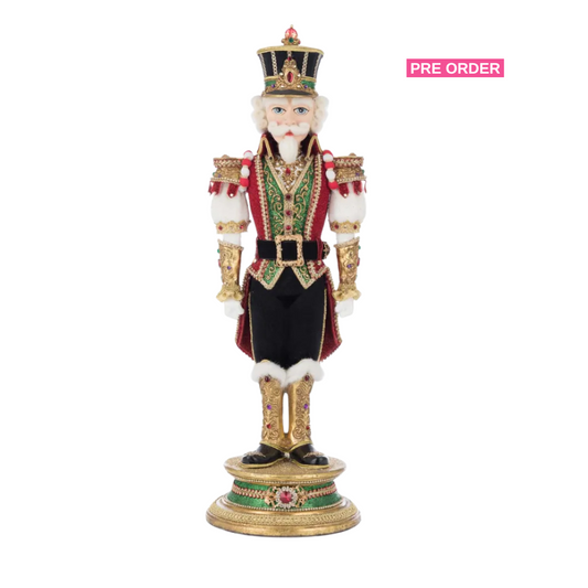 Katherine's Collection Royal Christmas Ball Commandant Pierson Pecan Nutcracker    Katherine's Collection Nutcracker