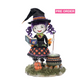 Katherine's Collection Poppy Broomson Witch Tabletopl    Katherine's Collection Halloween Witch Decoration