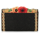 Mary Frances Icon With Flower Headpiece Crossbody Handbag