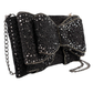 Mary Frances Beaded Bow Chic Crossbody Clutch Handbag    Mary Frances Black Bow Clutch Purse