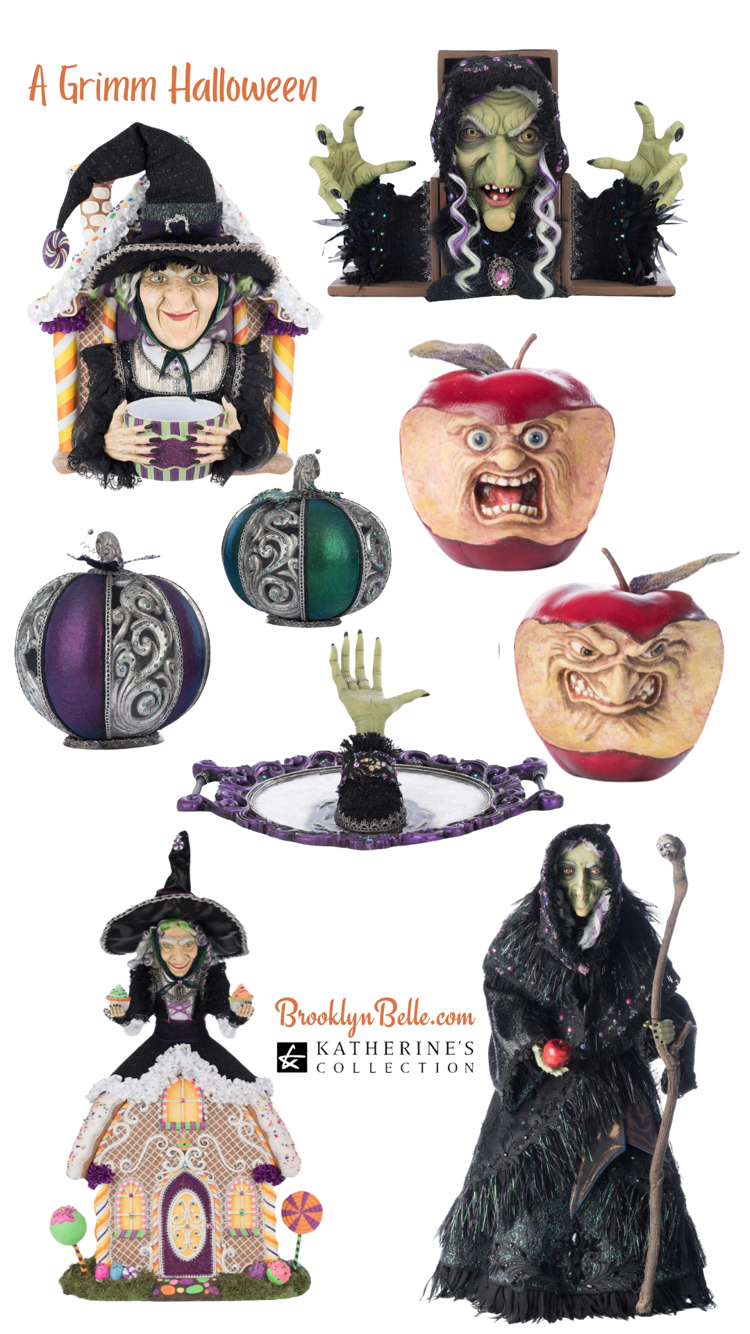 Katherine's Collection A Grimm Halloween Haunted Forest Wall Lantern   Katherine's Collection Halloween Wall Sconce