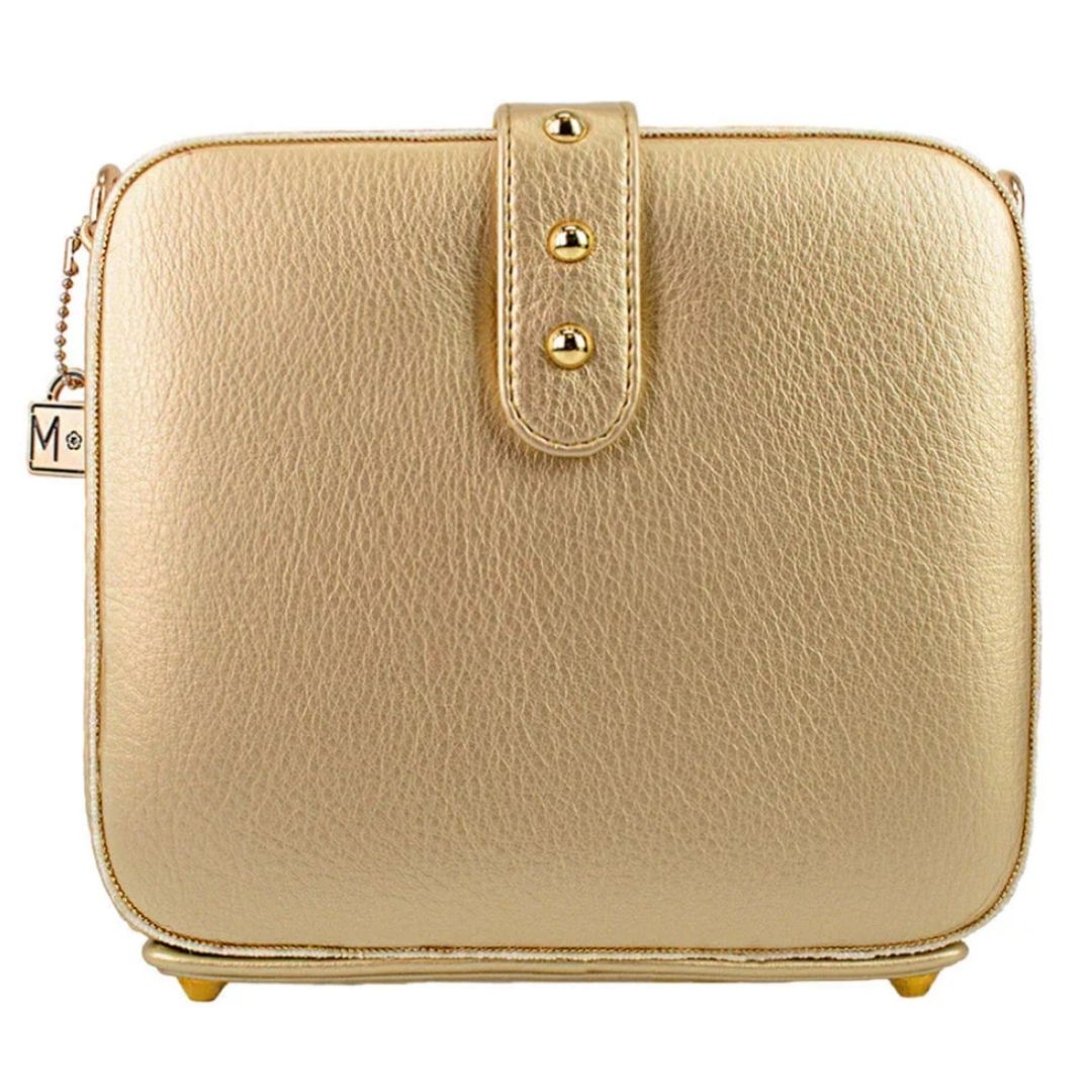 Mary Frances Poinsettia Shoulder Bag  Mary Frances Christmas Holiday Shoulder Bag
