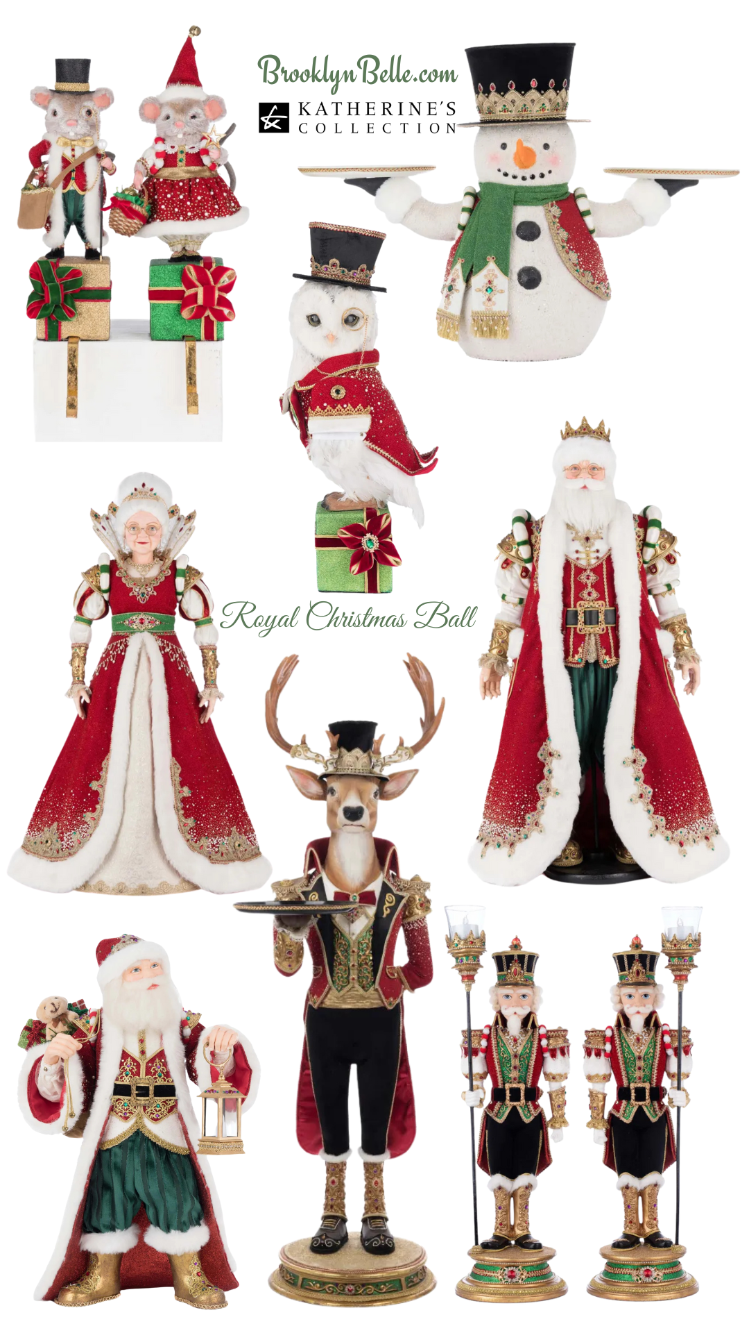 Katherine's Collection Christmas King Christian Claus Of The North Pole   Katherine's Collection Royal Christmas Ball Santa