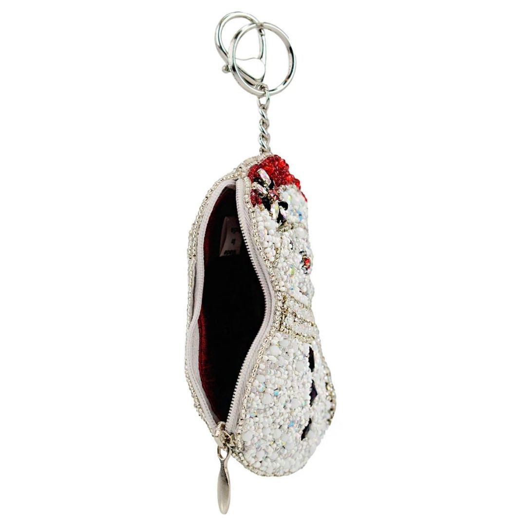 Mary Frances Ice Breaker Coin Purse  Mary Frances Christmas Holiday Snowman Coin Purse