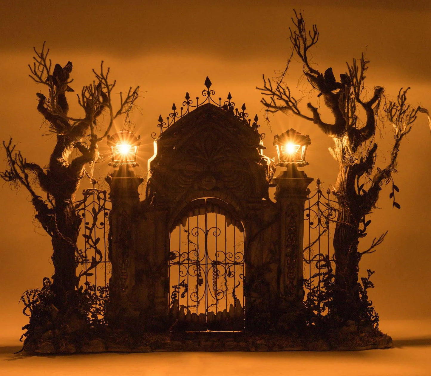 Katherine's Collection Macabre Mansion Gates   Katherine's Collection Halloween Decoration