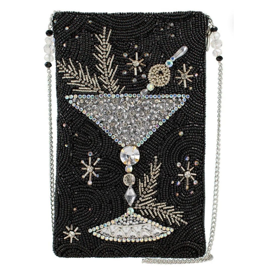 Mary Frances Holidaze Cocktail Crossbody Phone Bag  Mary Frances Holiday Cocktail Evening Bag