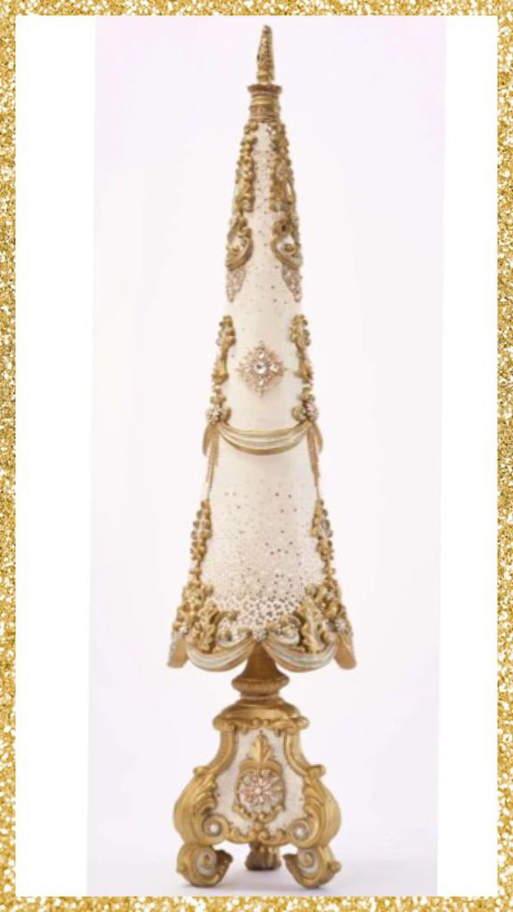 Katherine's Collection All that Glitters Jeweled Resin Tree