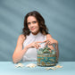 Mary Frances Crystal Dolphin Top Handle Handbag   Mary Frances Marine Sea Life