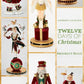 Katherine's Collection Christmas Decor Mistletoe Magic Santa and Mrs. Claus Under The Mistletoe