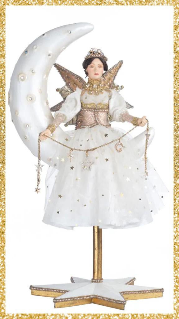 Katherine's Collection Celestial Angel on Moon