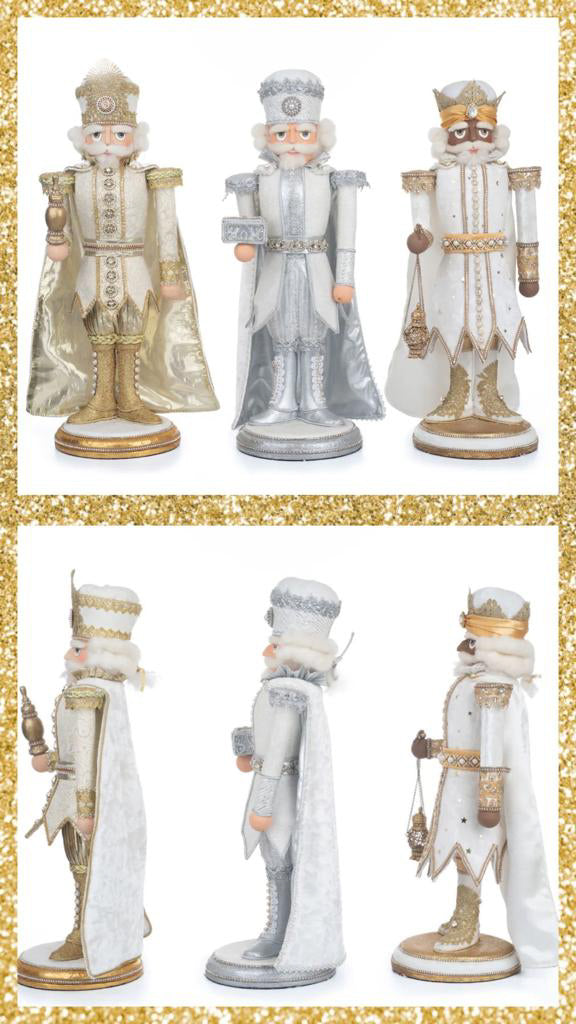 Katherine's Collection Celestial Wiseman Nutcrackers Set of 3