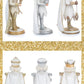 Katherine's Collection Celestial Wiseman Nutcrackers Set of 3