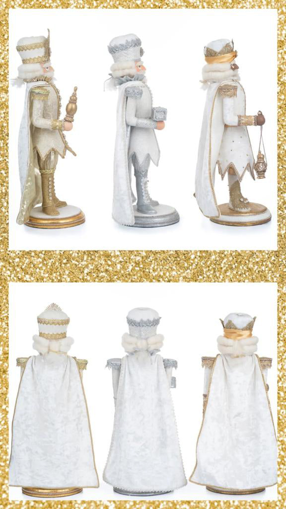 Katherine's Collection Celestial Wiseman Nutcrackers Set of 3