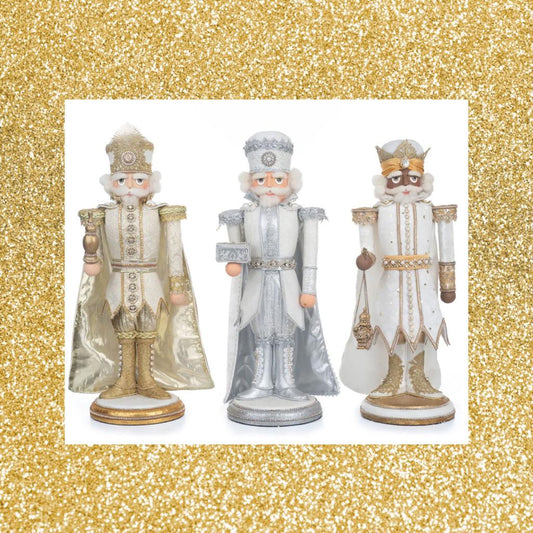 Katherine's Collection Celestial Wiseman Nutcrackers Set of 3