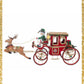 Katherine's Collection Christmas in the City Hansom Cab with Elf Driver