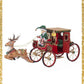 Katherine's Collection Christmas in the City Hansom Cab with Elf Driver