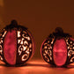 Katherine's Collection Macabre Pumpkins with Tea Lights Set of 2    Katherine's Collection Halloween Pumpkin Set