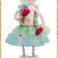 26" December Diamonds Snowgirl with Ice Cream