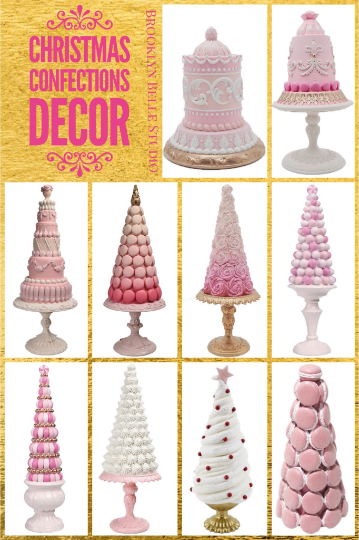 21” Pink Christmas Tree Decor