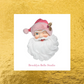 26” Pink Santa Claus Wall Decor