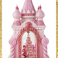 December Diamonds Pink Castle with LED