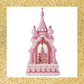 December Diamonds Pink Castle with LED