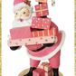 December Diamonds Retro Pink Santa