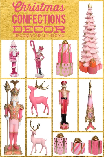 December Diamonds Retro Pink Santa