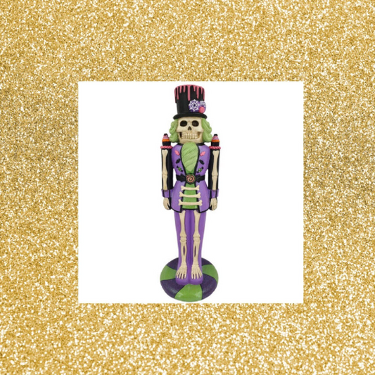 December Diamonds Halloween Skeleton Nutcracker