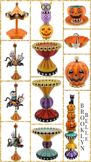 December Diamonds 20 inch Pumpkin Nutcracker Decor