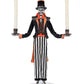 Katherine's Collection Macabre Skeleton Candelabra  Katherine's Collection Halloween Skeleton Candle Holder