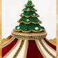 Katherine's Collection Christmas Decor Five Golden Rings Carousel