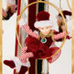 Katherine's Collection Christmas Decor Five Golden Rings Carousel