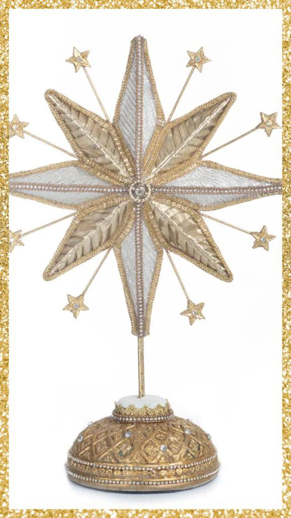 Katherine's Collection Golden Celestial Star Tabletop