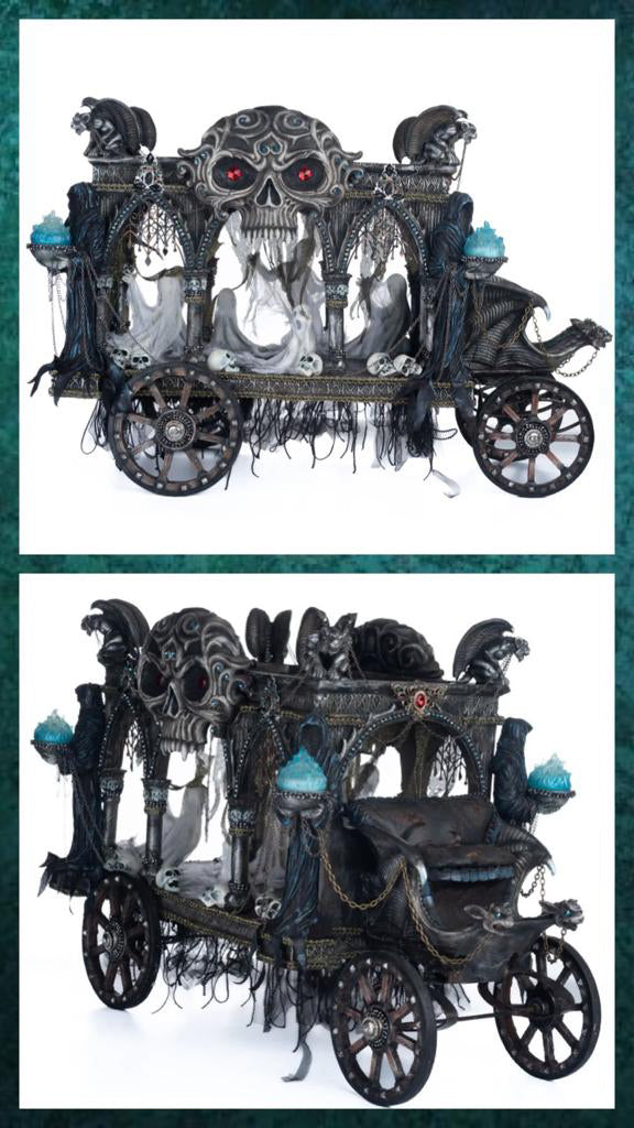 Katherine's Collection Halloween Decor Grim Reaper Carriage