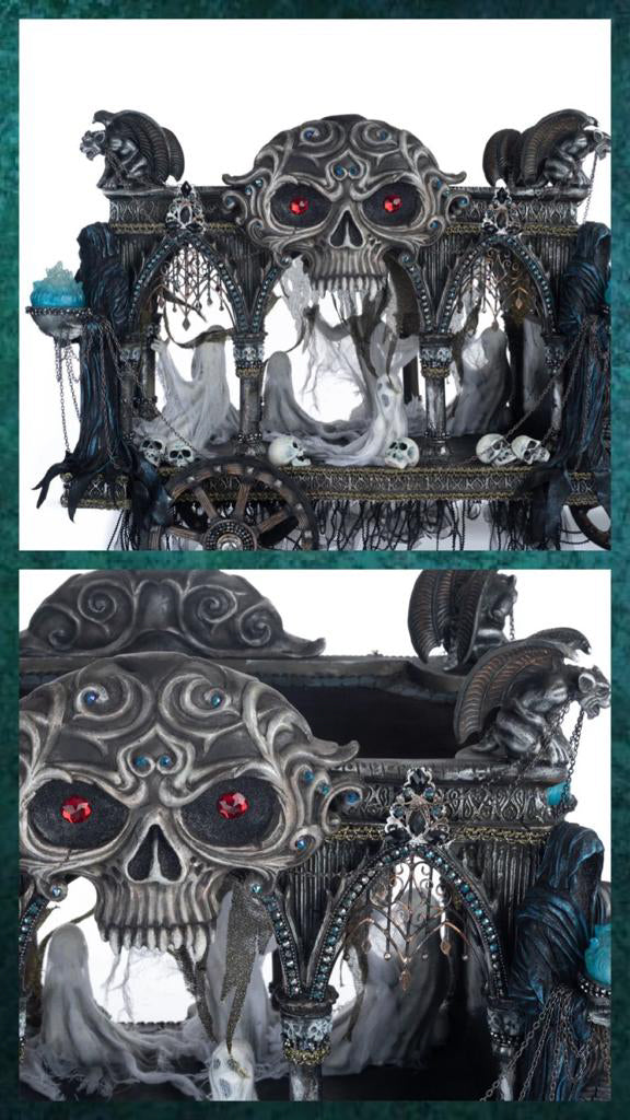 Katherine's Collection Halloween Decor Grim Reaper Carriage