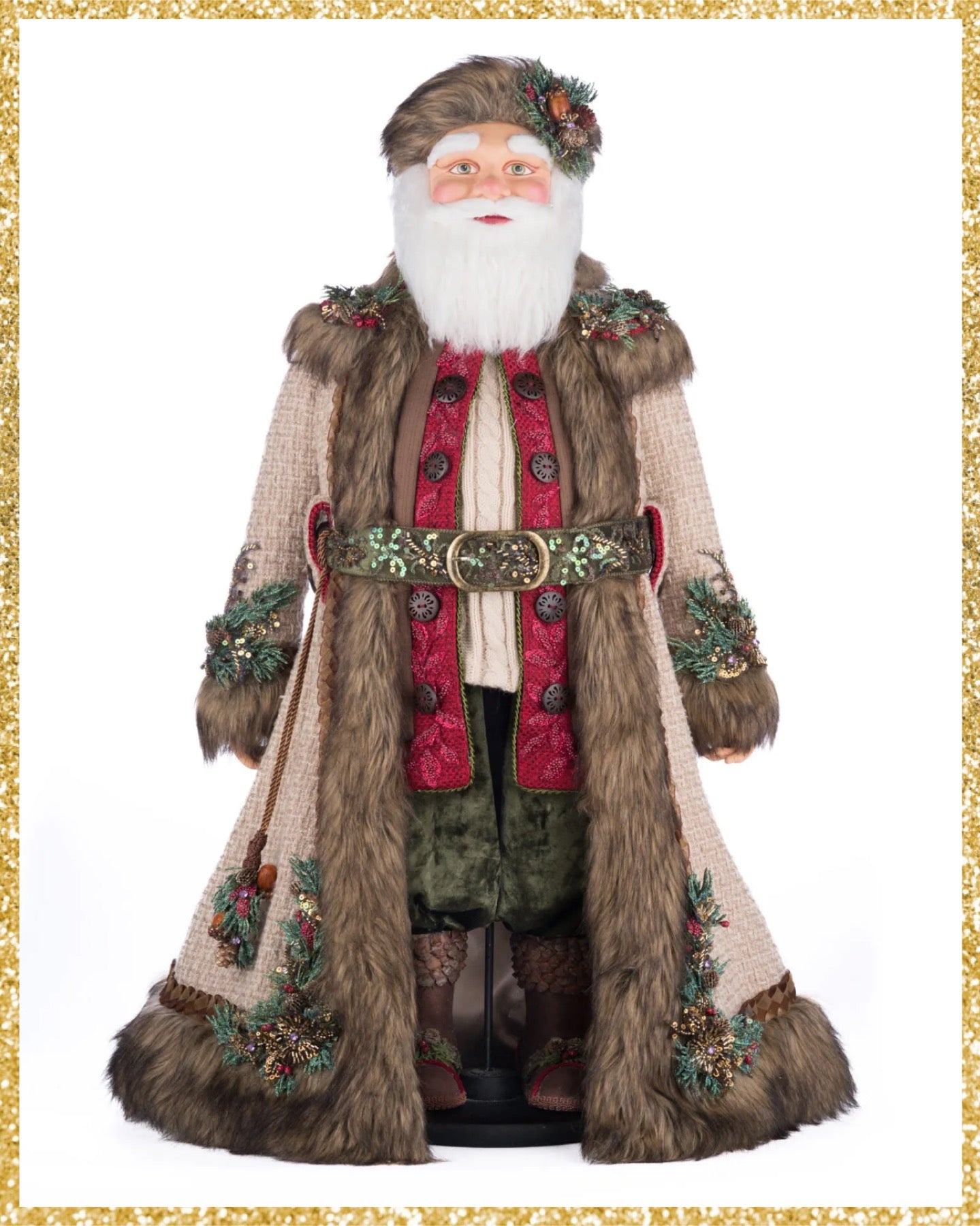 Katherine's Collection North Country Papa Nicholas North 32 inch Santa Doll  Katherine's Collection Santa