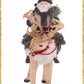 Katherine's Collection North Country Santa Riding Caribou  Katherine's Collection Santa Figure