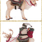 Katherine's Collection North Country Santa Riding Caribou  Katherine's Collection Santa Figure