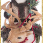 Katherine's Collection North Country Santa Riding Caribou  Katherine's Collection Santa Figure