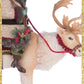 Katherine's Collection North Country Santa Riding Caribou  Katherine's Collection Santa Figure