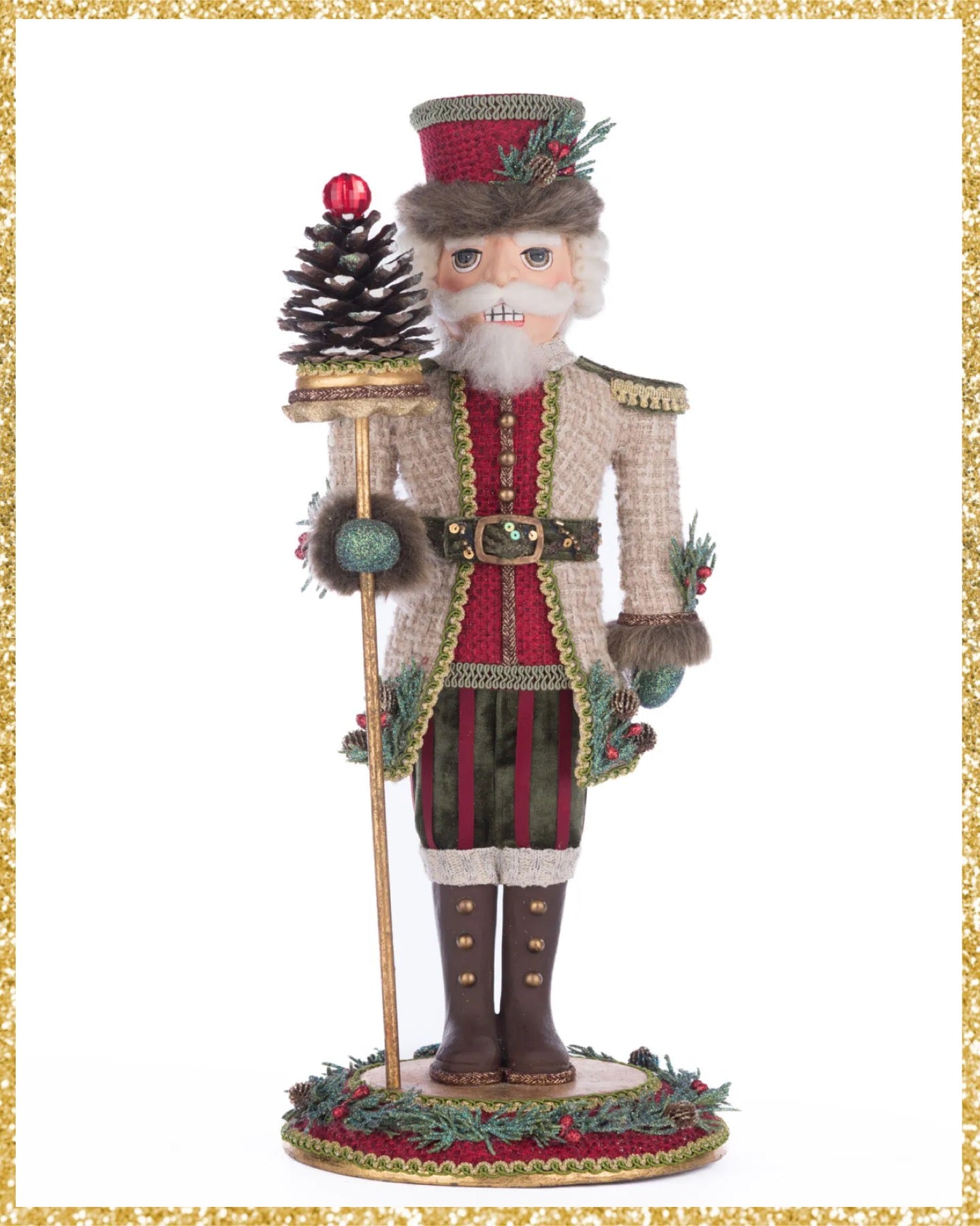 Katherine's Collection North Country Admiral Haze L Nuts  Katherine's Collection Christmas Nutcracker