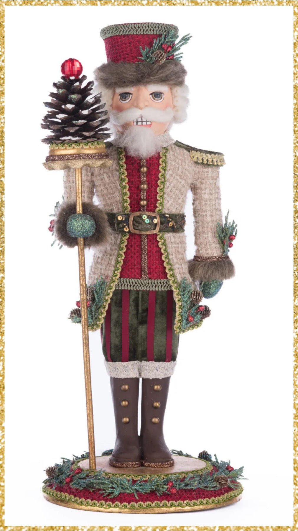 Katherine's Collection North Country Admiral Haze L Nuts  Katherine's Collection Christmas Nutcracker